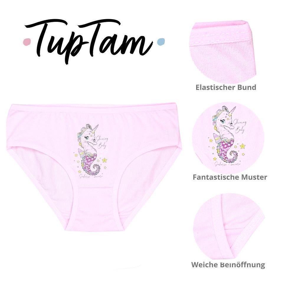 TupTam Slip TupTam Mädchen Slips mit Aufdruck 10er Pack