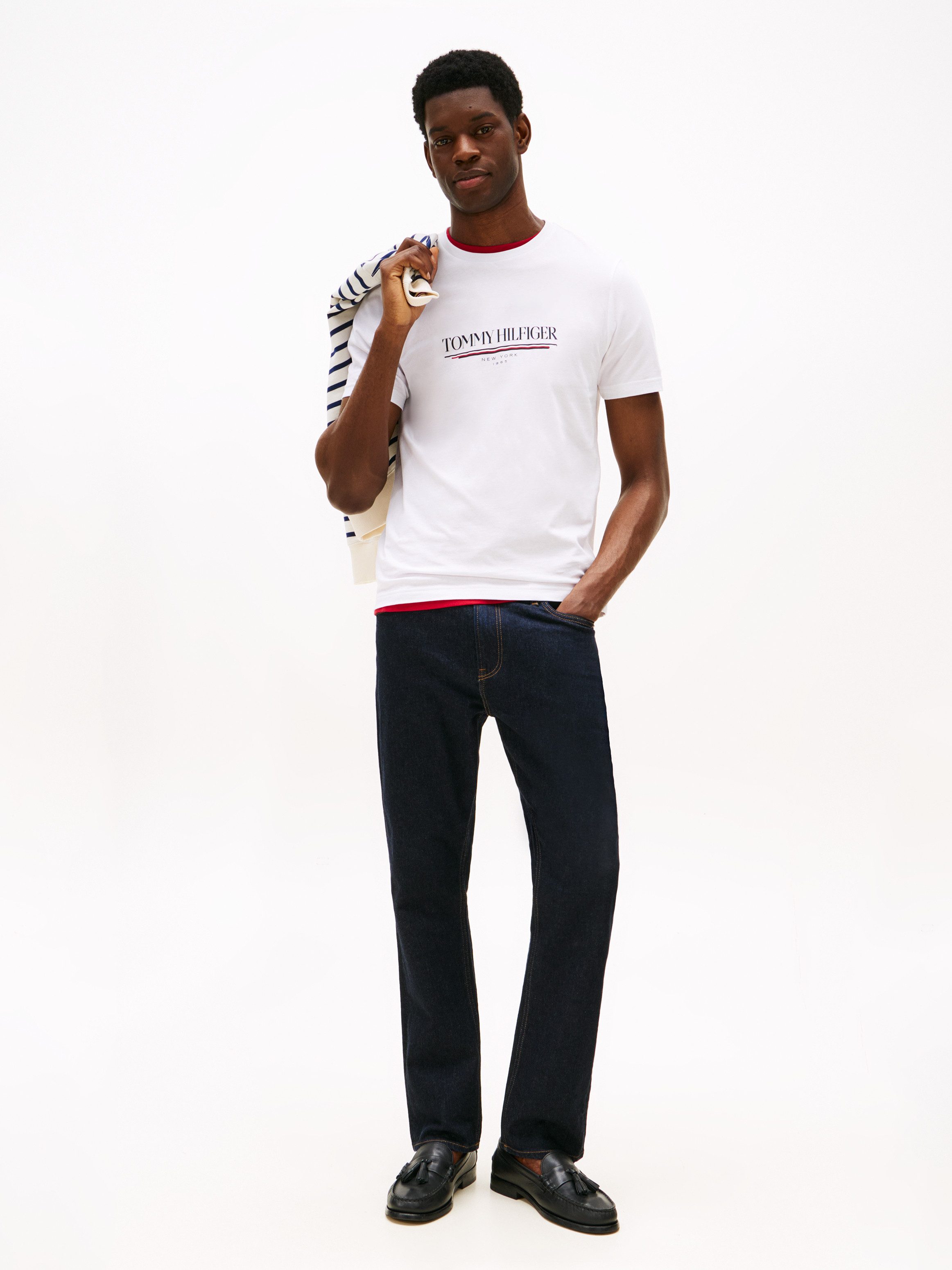 Tommy Hilfiger T-Shirt BRAND LOVE HILFIGER günstig online kaufen