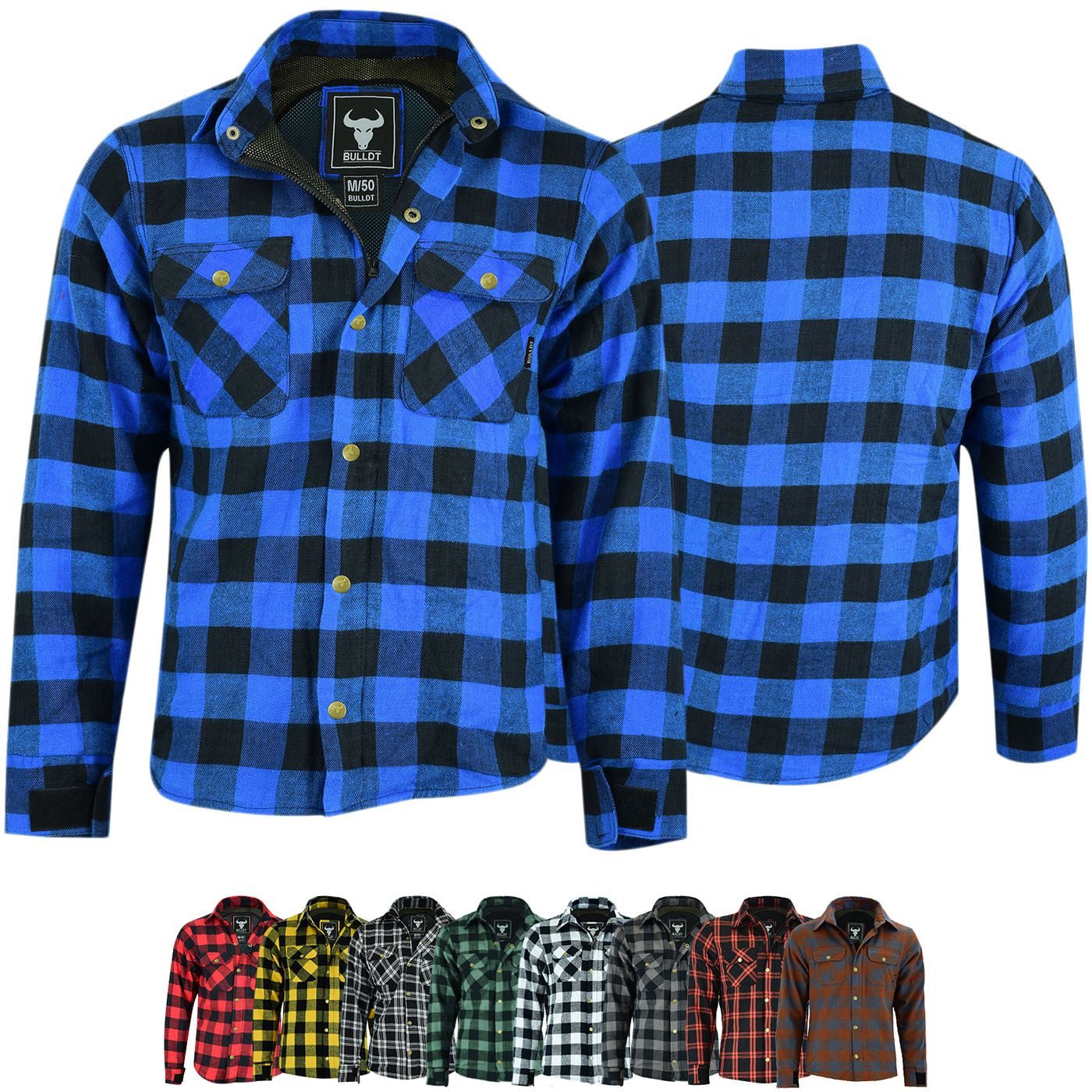 BULLDT Motorradjacke BLD1201 (mit 4 CE-Protektoren) BULLDT Herren Motorradh günstig online kaufen