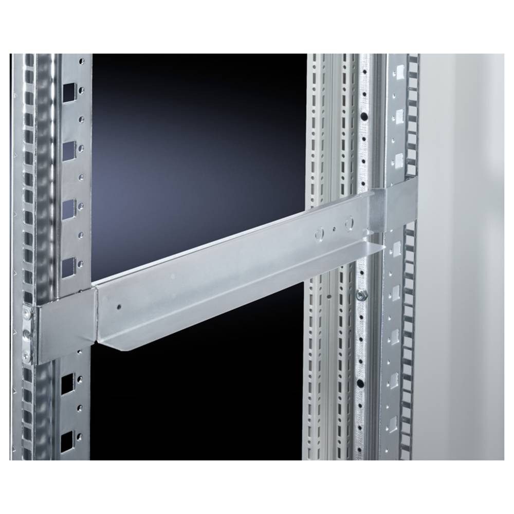 Netzwerkschrank Gleitschiene, tiefenvariabel, 550mm, 1 HE