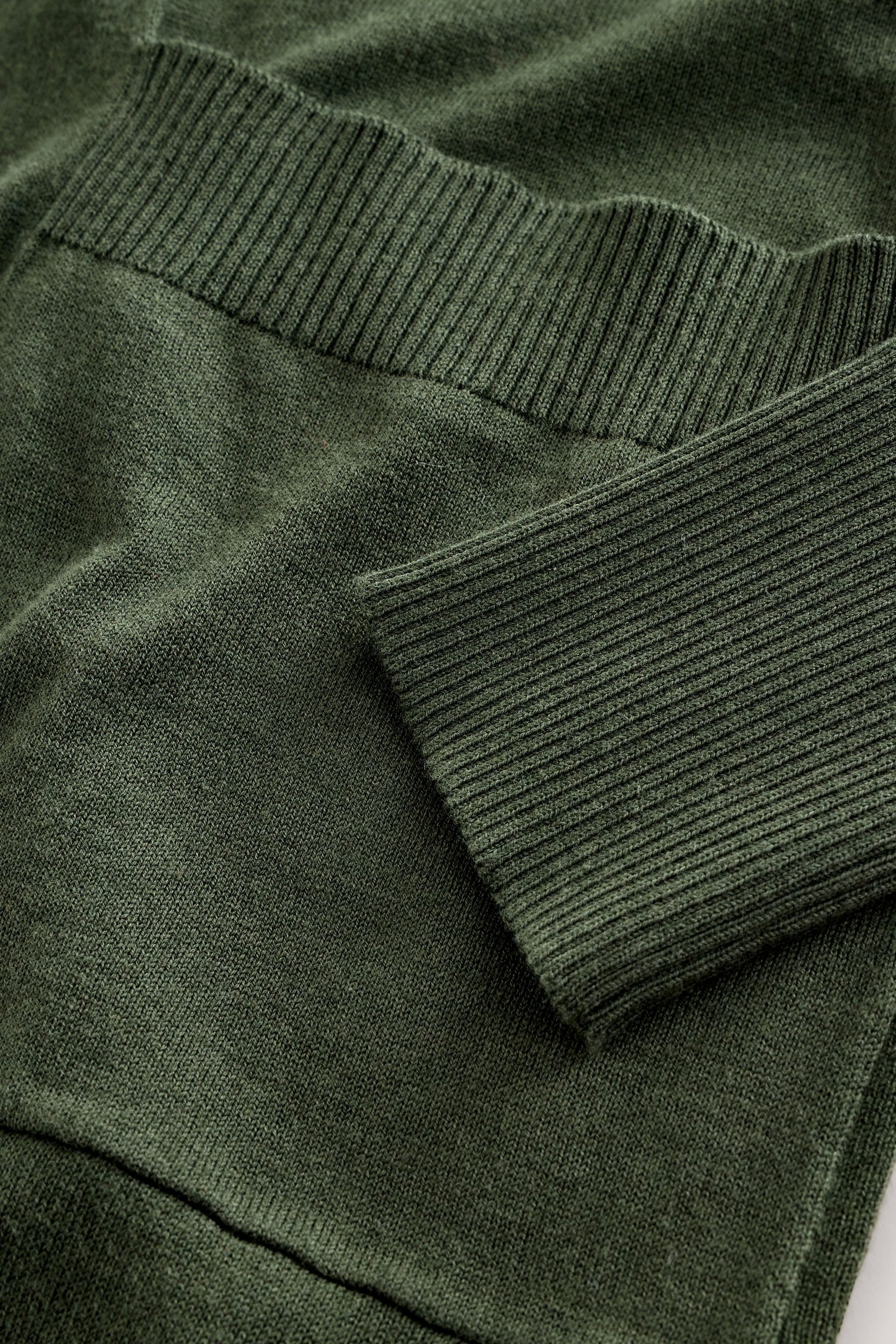 Next Strickjacke Lange, weiche Strickjacke mit Baumwollanteil (1-tlg)