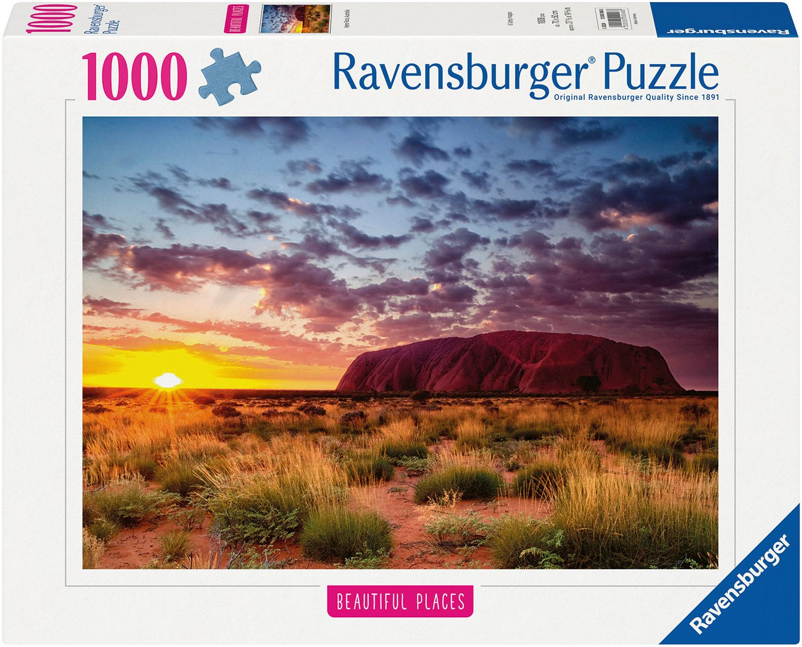 Ravensburger Puzzle Beautiful Places, Ayers Rock in Australien, 1000 Puzzle günstig online kaufen