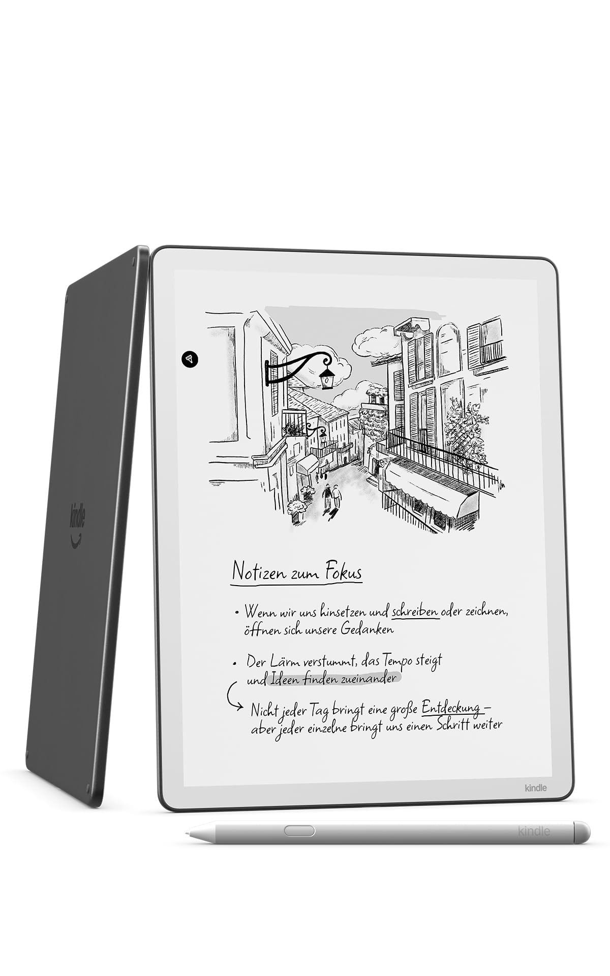 Amazon Kindle Scribe 2026 64GB Graphit E-Book (Großes 11-Zoll E-Ink-Display, 64GB Speicher, Premium-Stift)