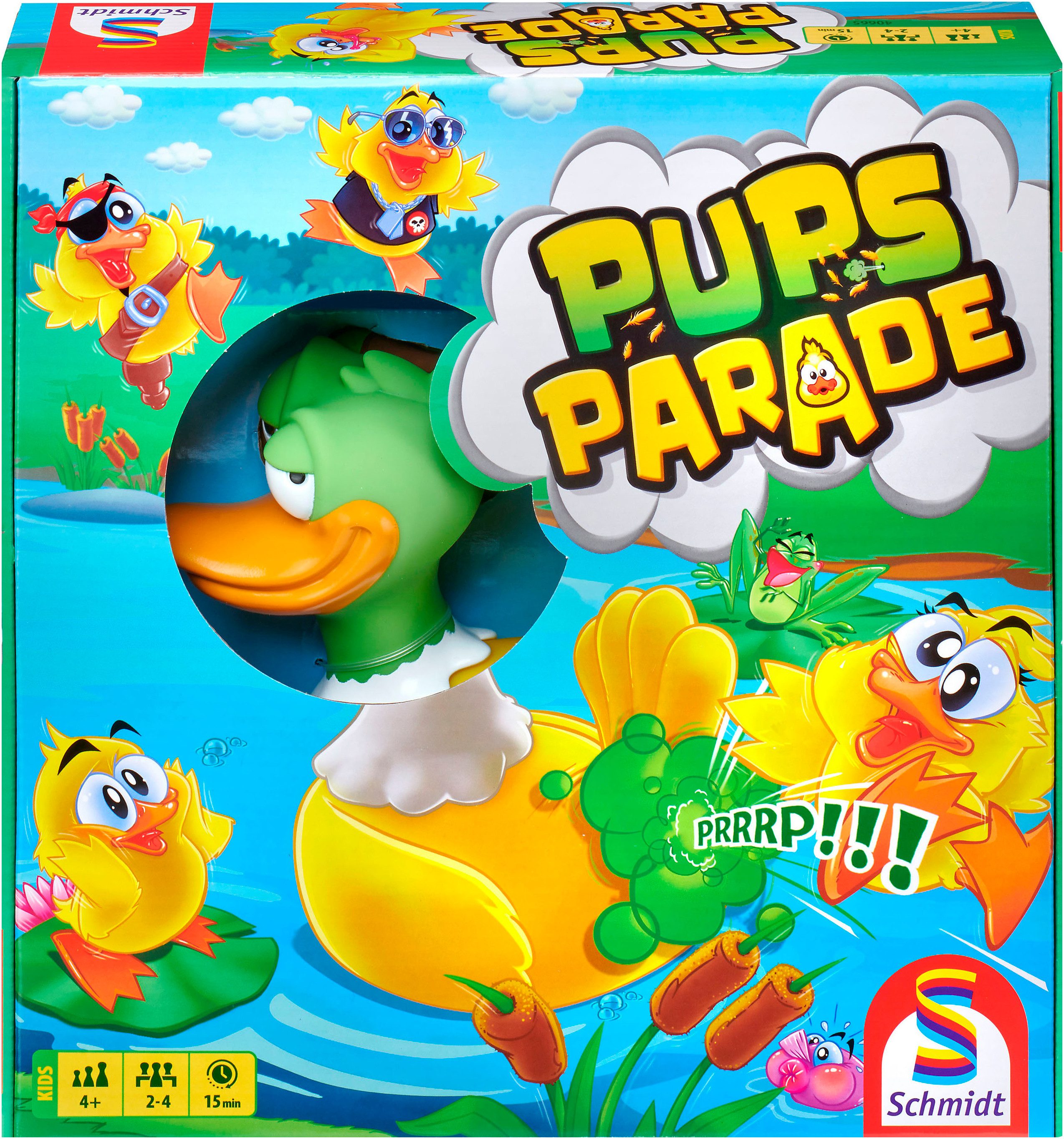 Schmidt Spiele Spiel Pupsparade, Kinderspiel