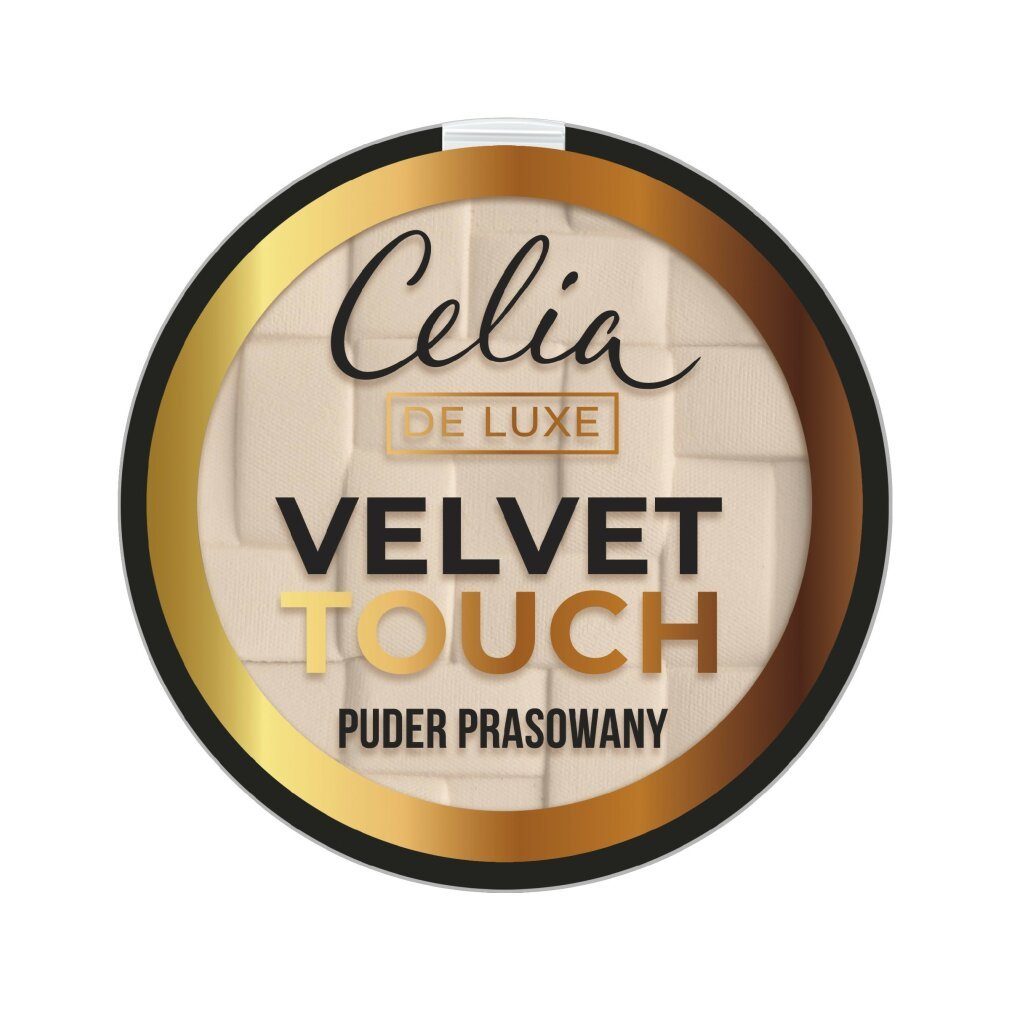 Celia Foundation De Luxe Velvet Touch Puder Nr. 101 Transparentes Beige 9g