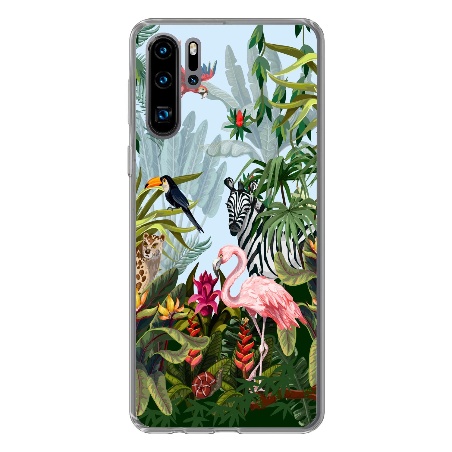 Handyhülle für Huawei P30 Pro Dschungel - Natur - Jungen - Mädchen - Kinder - Zeb