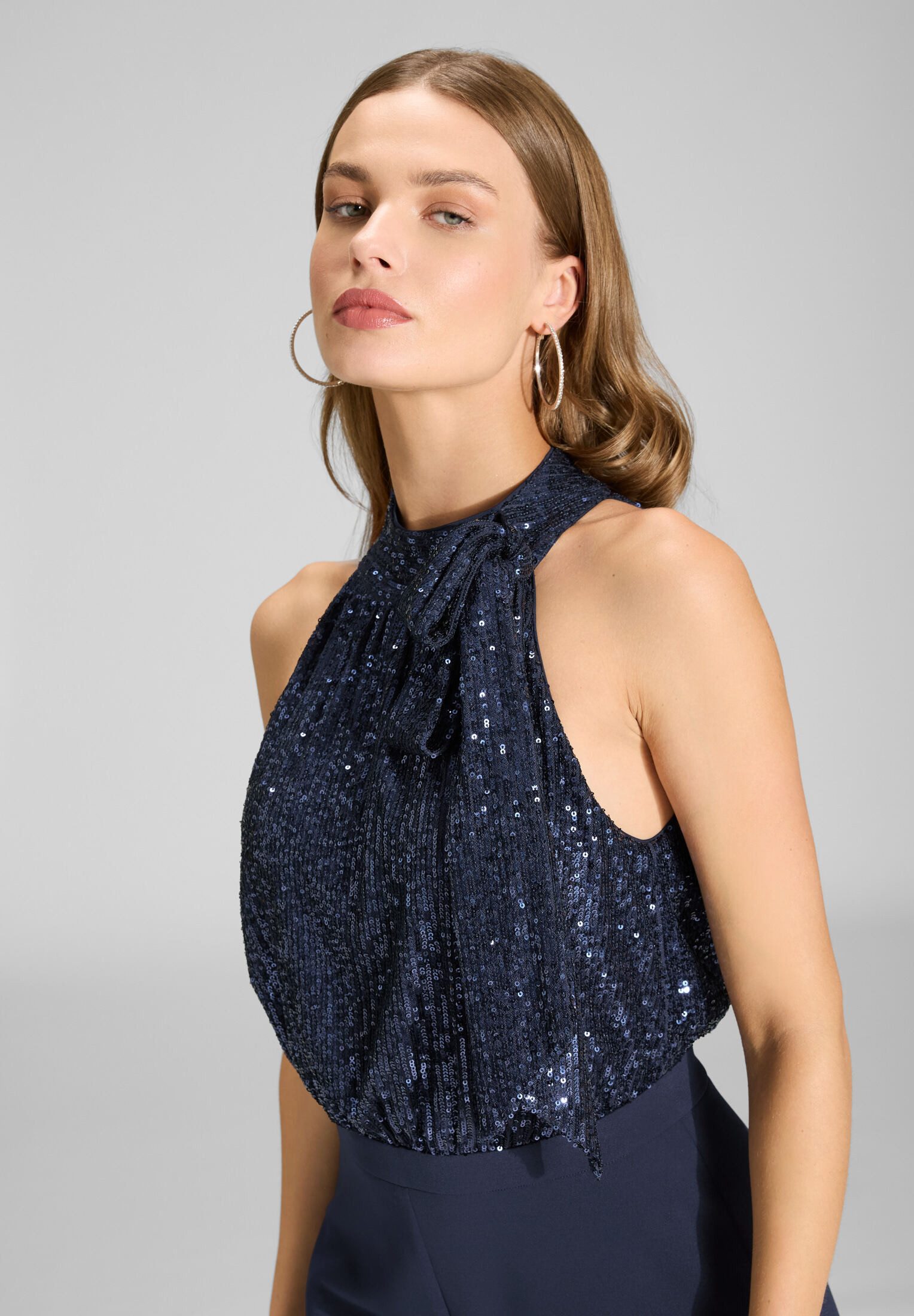 SWING Jumpsuit Blusiges Oberteil