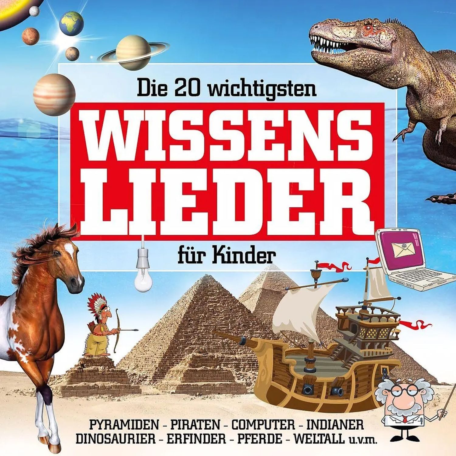 Universal Music GmbH Hörspiel Die 20 wichtigsten Wissenslieder für Kinder