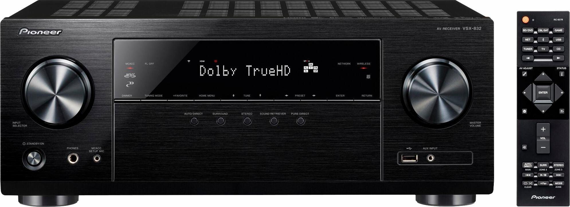 VSX-832 5-Kanal AV-Receiver (Hi-Res, Deezer, Spotify, Airplay, WLAN, Bluetooth, Multiroom) VSX-832 5-Kanal AV-Receiver (Hi-Res, Deezer, Spotify, Airplay, WLAN, Bluetooth, Multiroom)