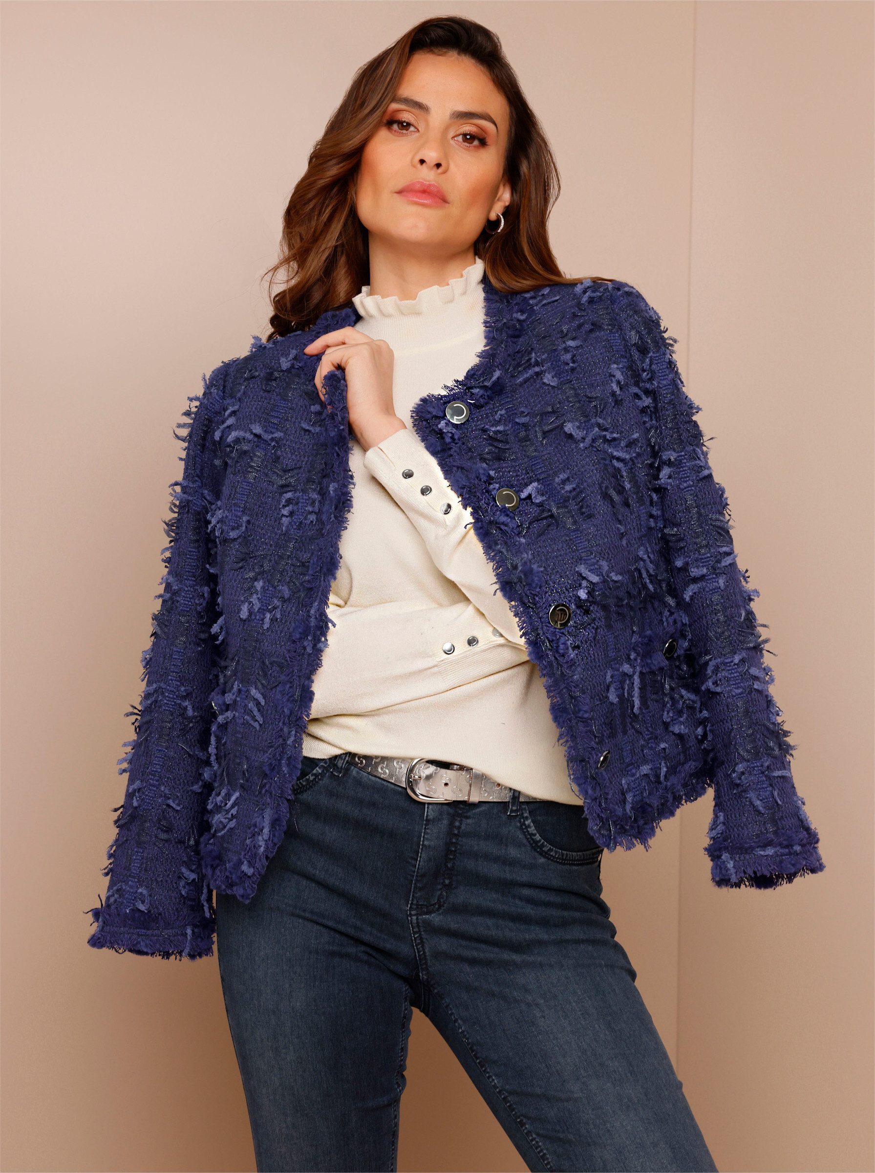 Blusenblazer Kurzblazer
