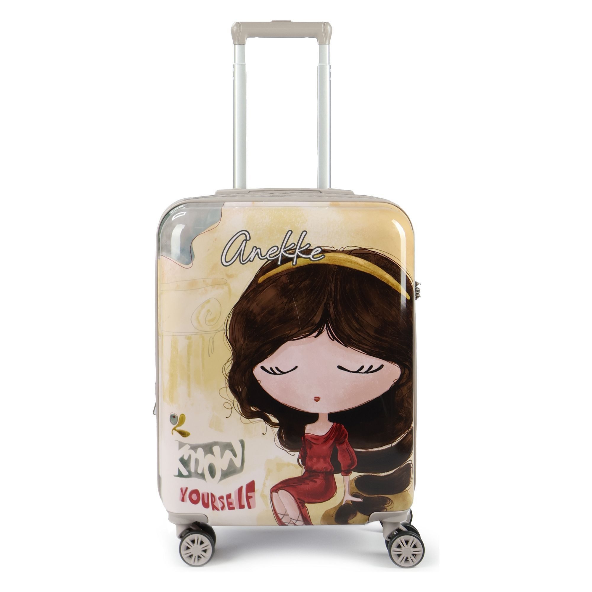 Anekke Handgepäck-Trolley Muse, 4 Rollen, PET günstig online kaufen