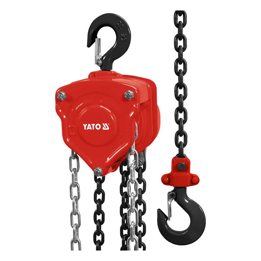 Yato Kettenflaschenzug Kettenzug 2T 3m, (Kettenzug 2T 3m), Qualität