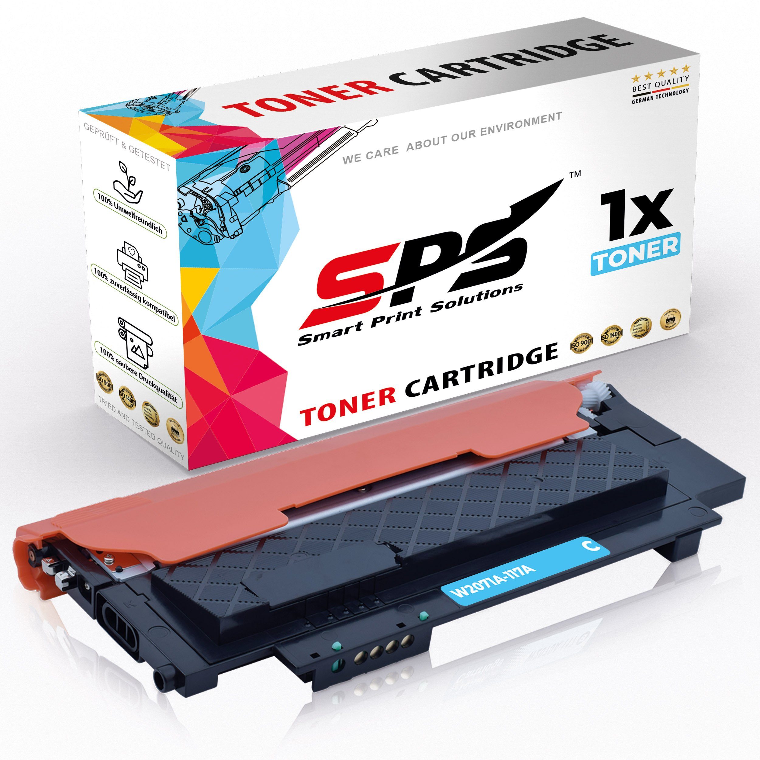 SPS Tonerkartusche Kompatibel für HP Color Laser MFP 179 fng (W2071A, (1er Pack, 1x Toner)