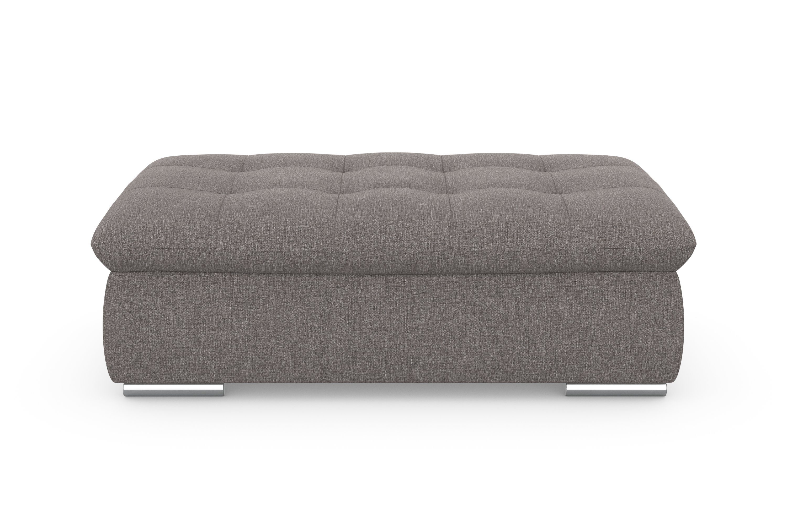 DOMO collection Hocker MONA 135x79 cm, praktisch und komfortabel, mit Stauraumfach