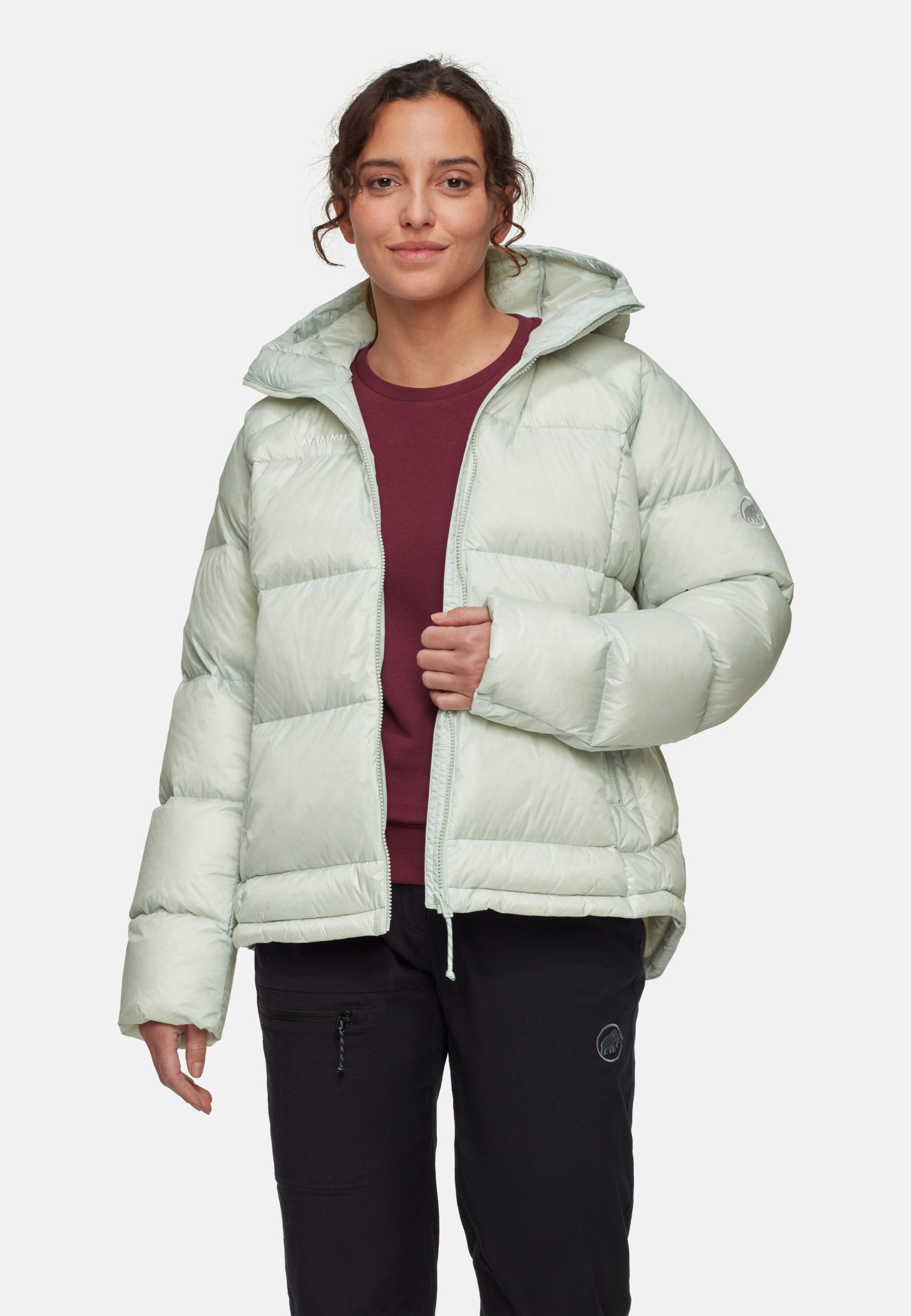 Mammut Outdoorjacke Glacier Glow IN Hooded Jacket Women