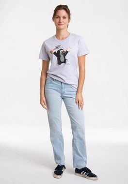 LOGOSHIRT T-Shirt Der kleine Maulwurf - Juhu mit lizenziertem Print