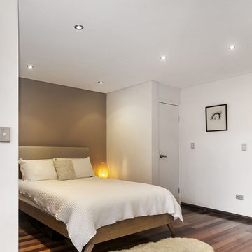 Nordlux LED Einbaustrahler, Leuchtmittel inklusive, Warmweiß, 5x Decken Einbau Lampen Bade Zimmer Strahler Balkon Spot Leuchten