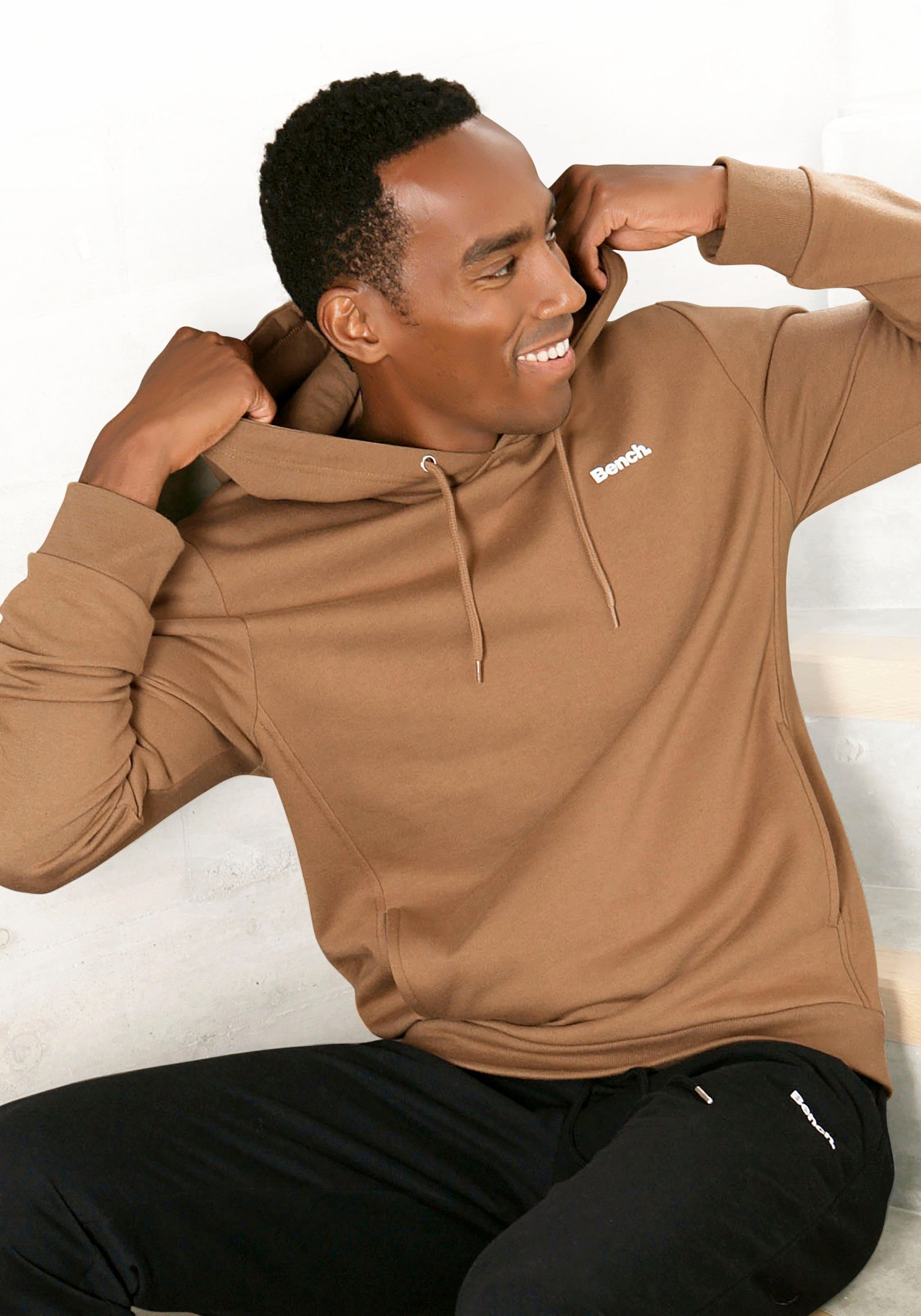 Bench. Loungewear Hoodie, Sweatshirt mit Kapuze und seitlichen Taschen, Bau günstig online kaufen