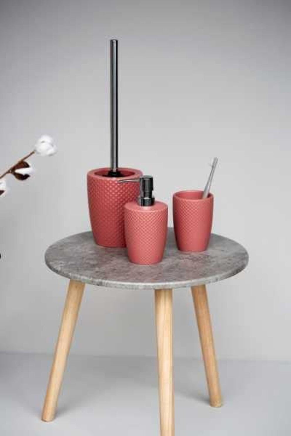 WENKO WC-Garnitur Wenko WC-Garnitur Toilettenbürstenhalter Punto günstig online kaufen