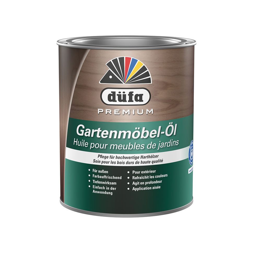Holzöl Premium Gartenmöbel-Öl 750ml Möbelöl für außen, Pflegeöl