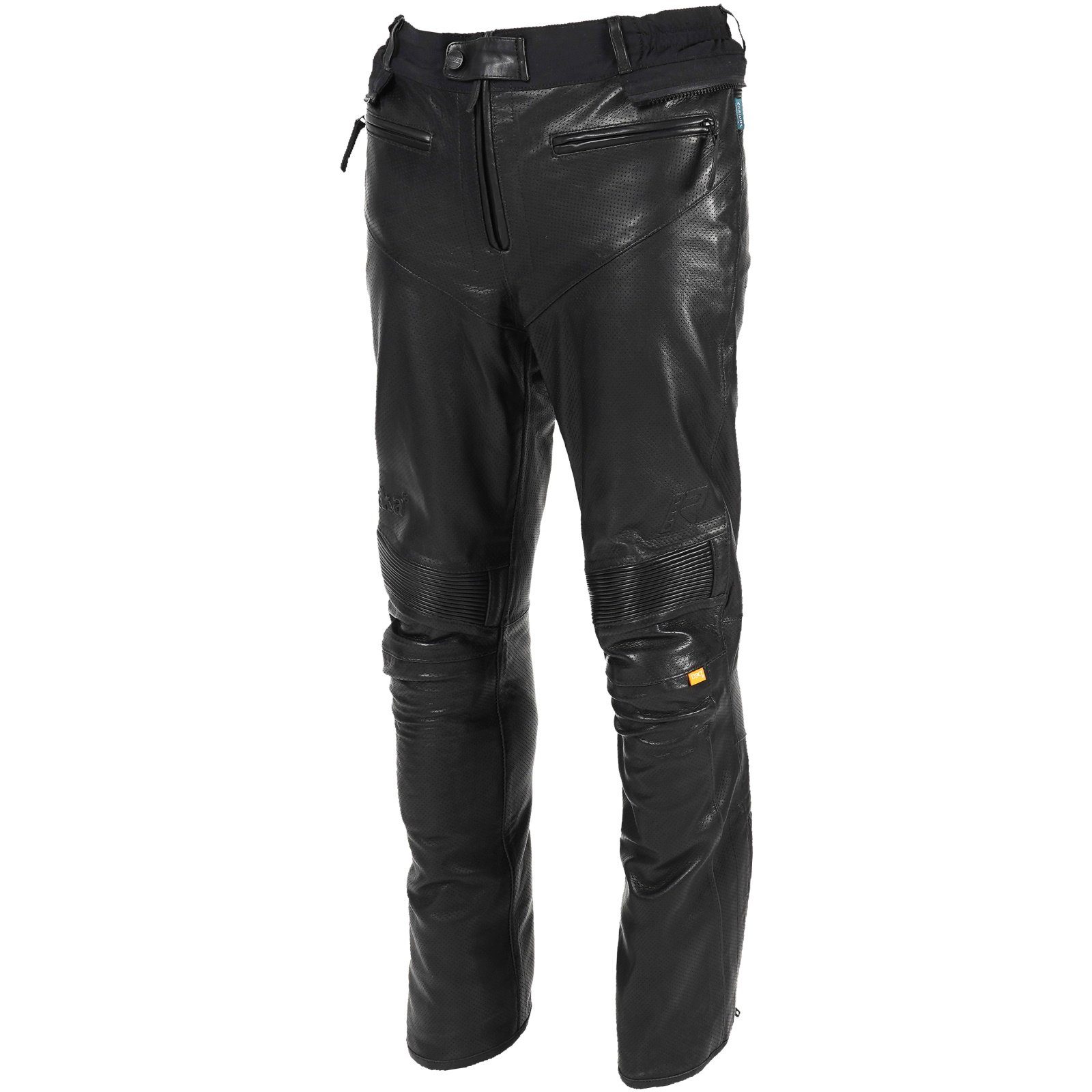 Rukka Motorradhose Rukka Aramen Lederhose Herren schwarz