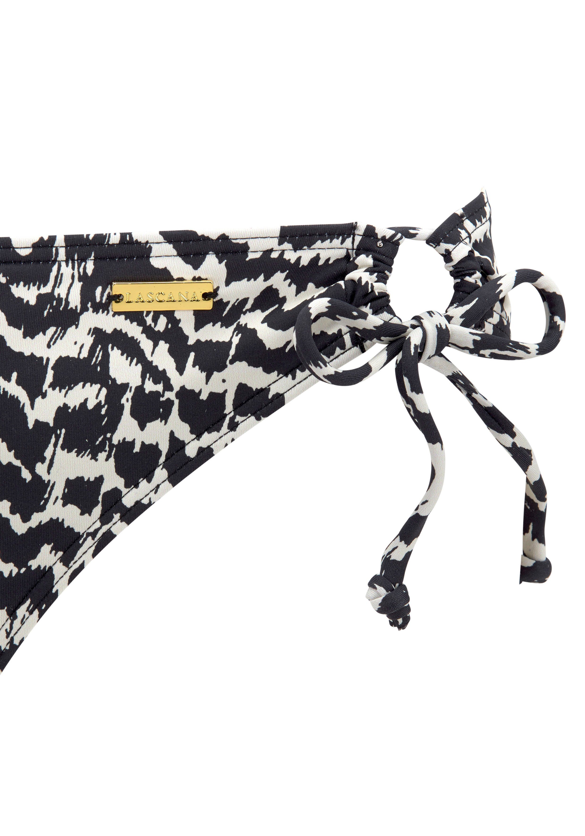 LASCANA Bikini-Hose Clara mit abstraktem Animalprint – Bild 3 von 5