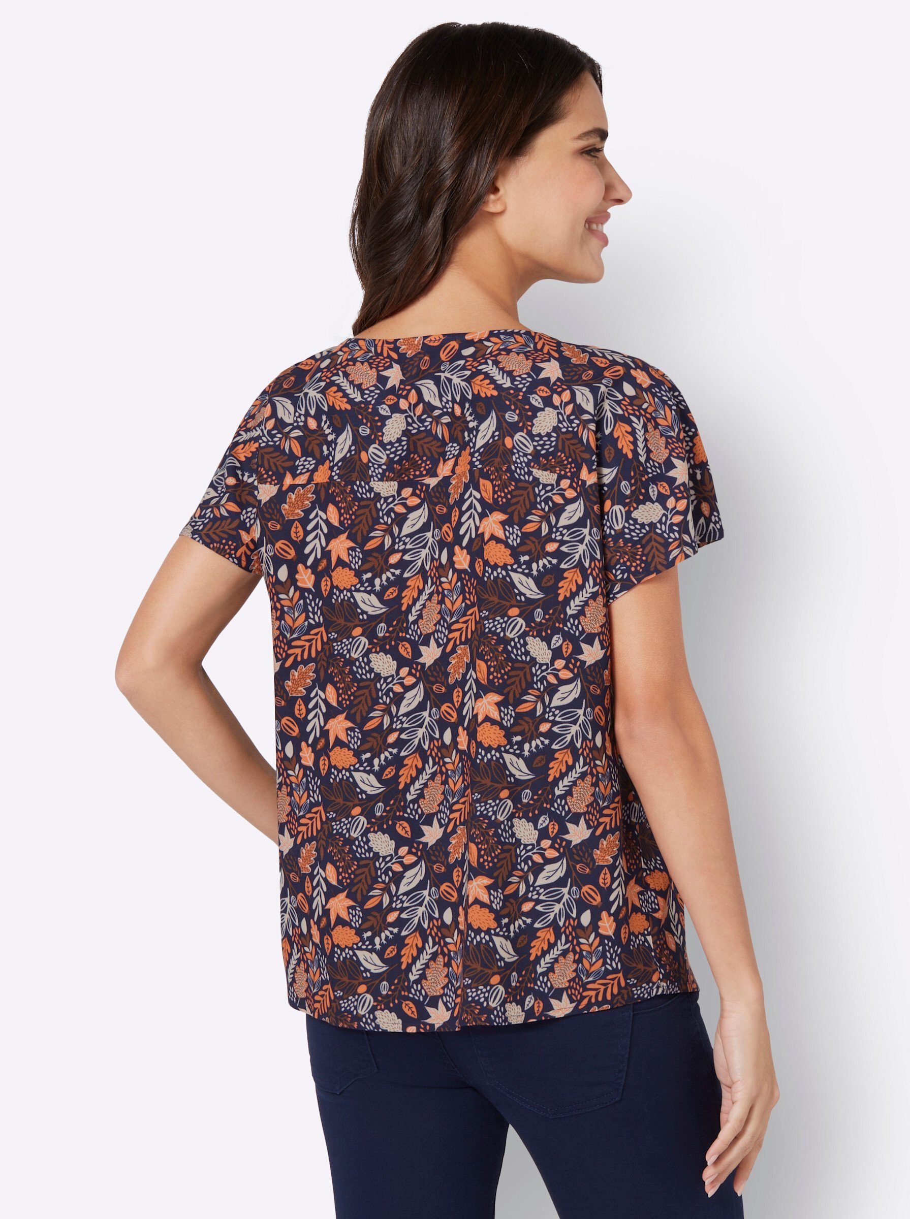Sieh an! Klassische Bluse Kurzarm-Bluse günstig online kaufen