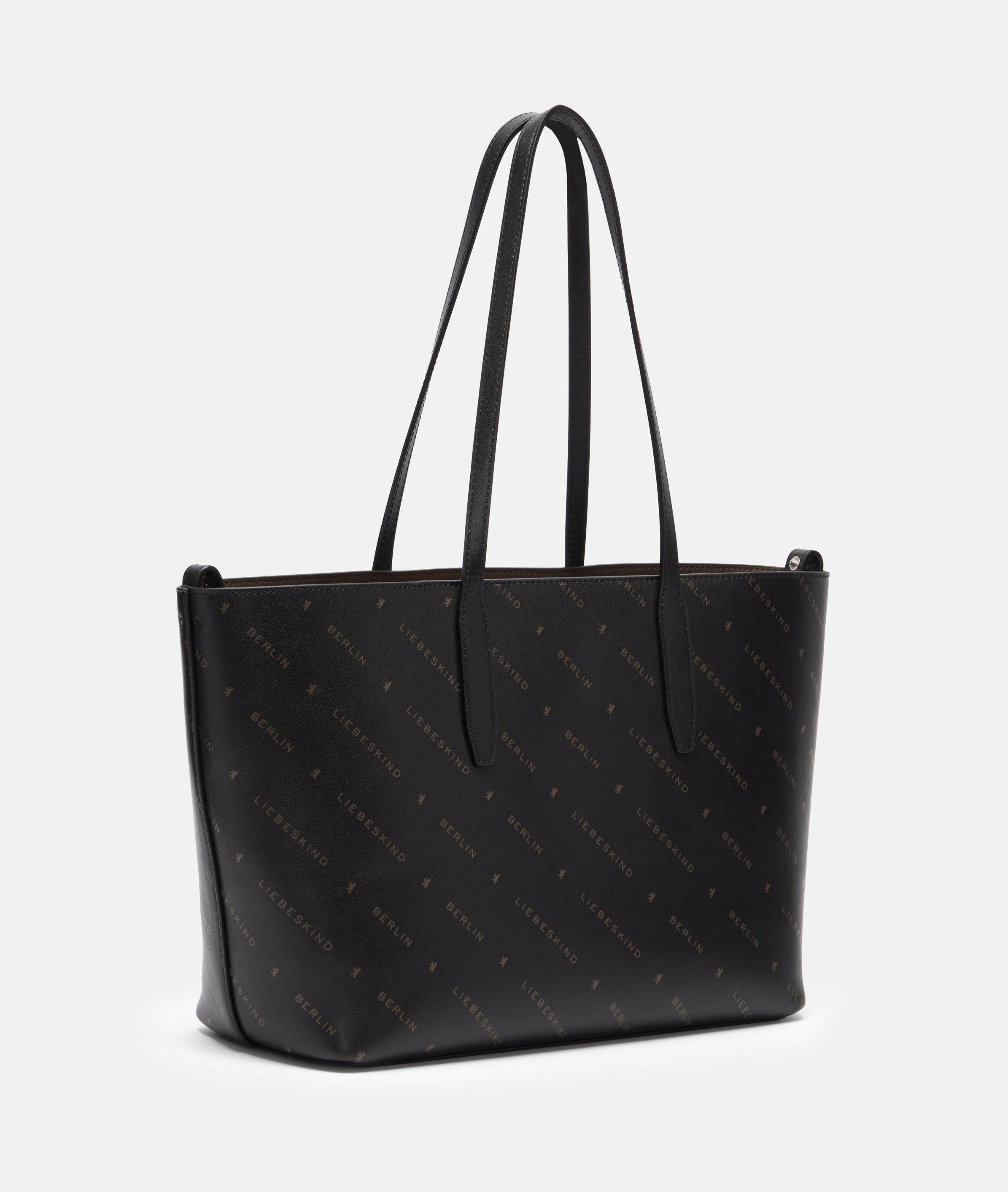 Liebeskind Berlin Shopper Monogram Shopper M, Shopper aus Leder mit Monogramm