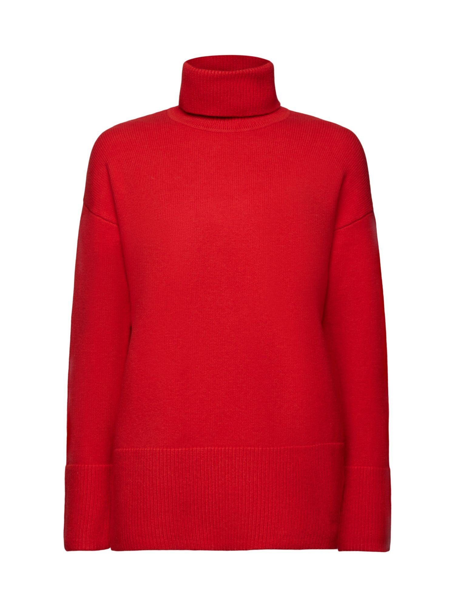 Esprit Rollkragenpullover Sweaters DARK RED