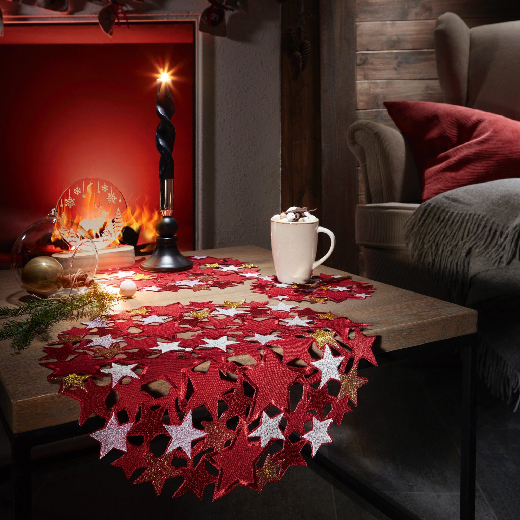 REDBEST Tischdecke Aufleger 2er-Set, Uni günstig online kaufen