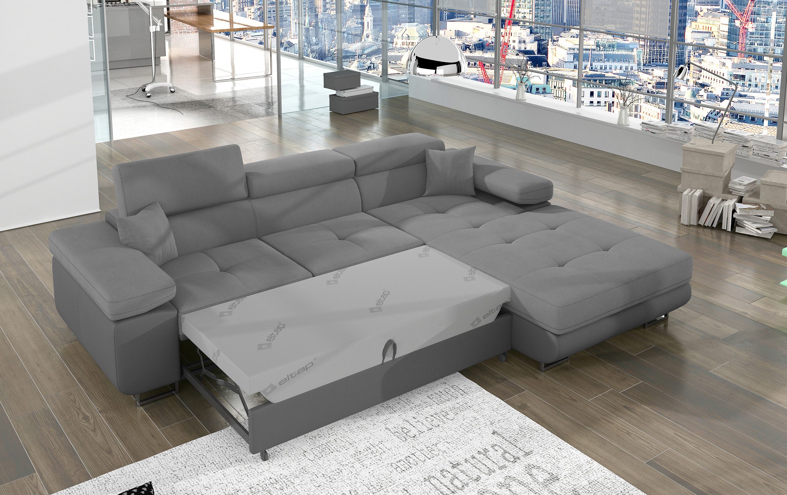 MF Design Polsterecke Amanda, mit Bettfunktion