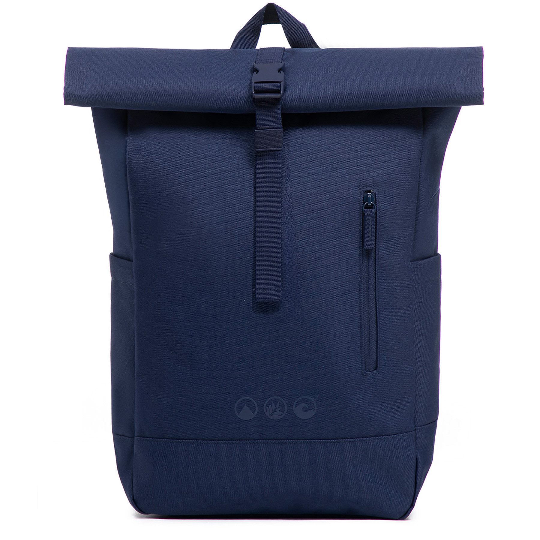 SONS OF ALOHA Rucksack XL Rolltop Rucksack Sporttasche 15 Zoll ohne Schuhfach 22l, XL Tagesrucksack Laptopfach aus recyceltem Plastik, Sport-Tasche