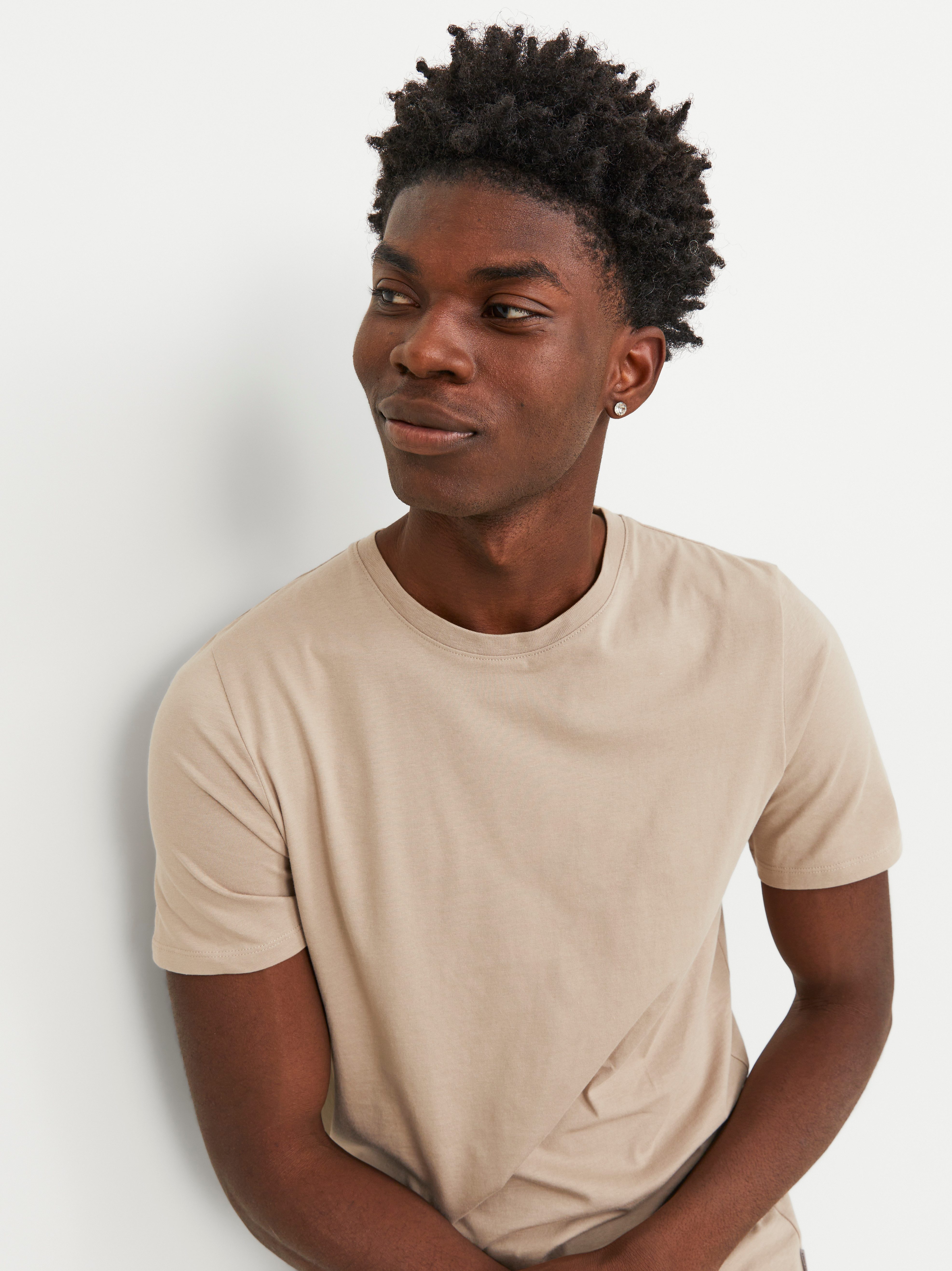 Jack & Jones Rundhalsshirt JJEORGANIC BASIC TEE SS O-NECK NOOS Baumwolle, regular fit