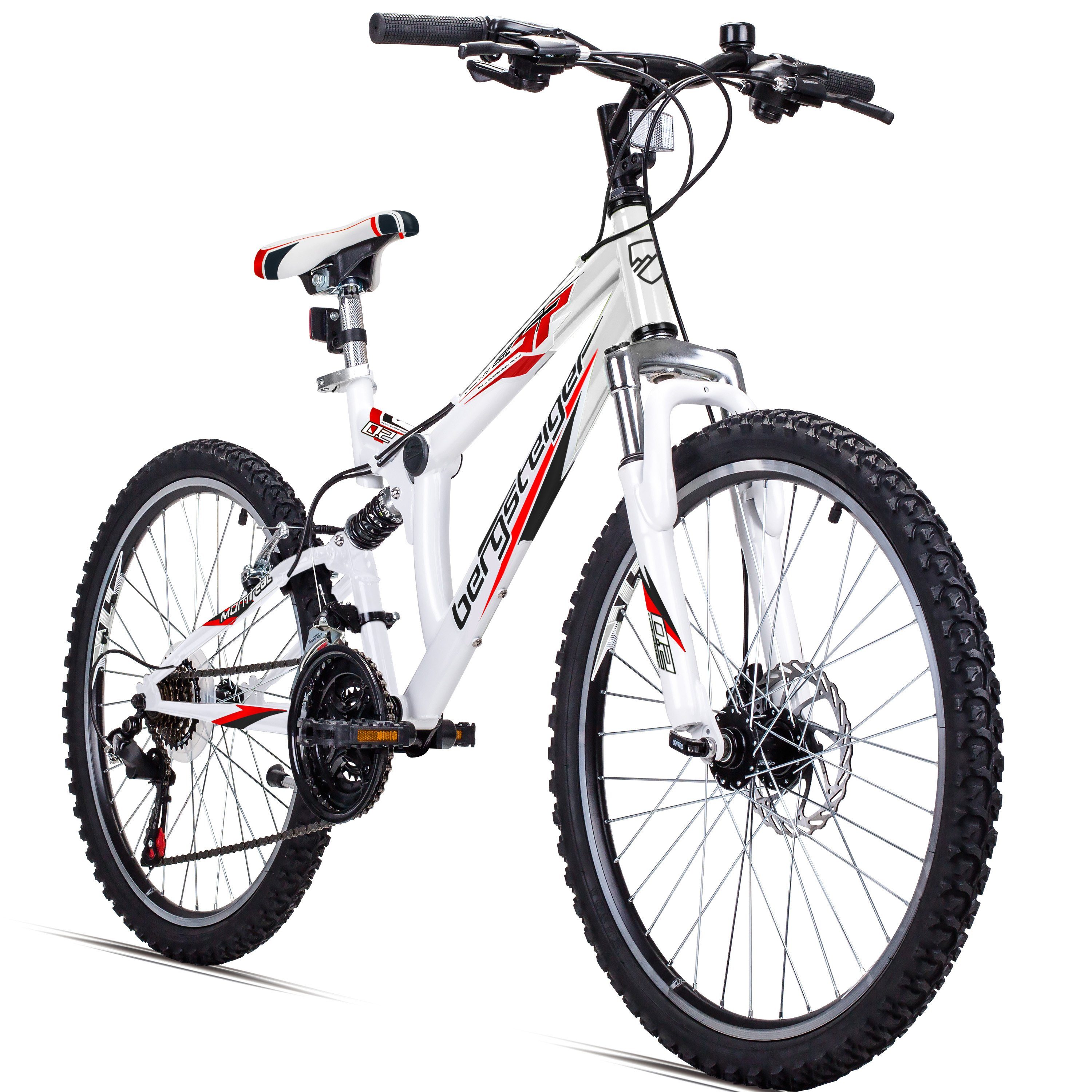 Mountainbike Montreal 20, 24 Zoll Kinderfahrrad, 6 - 13 Jahre, Mädchen, Jungen
