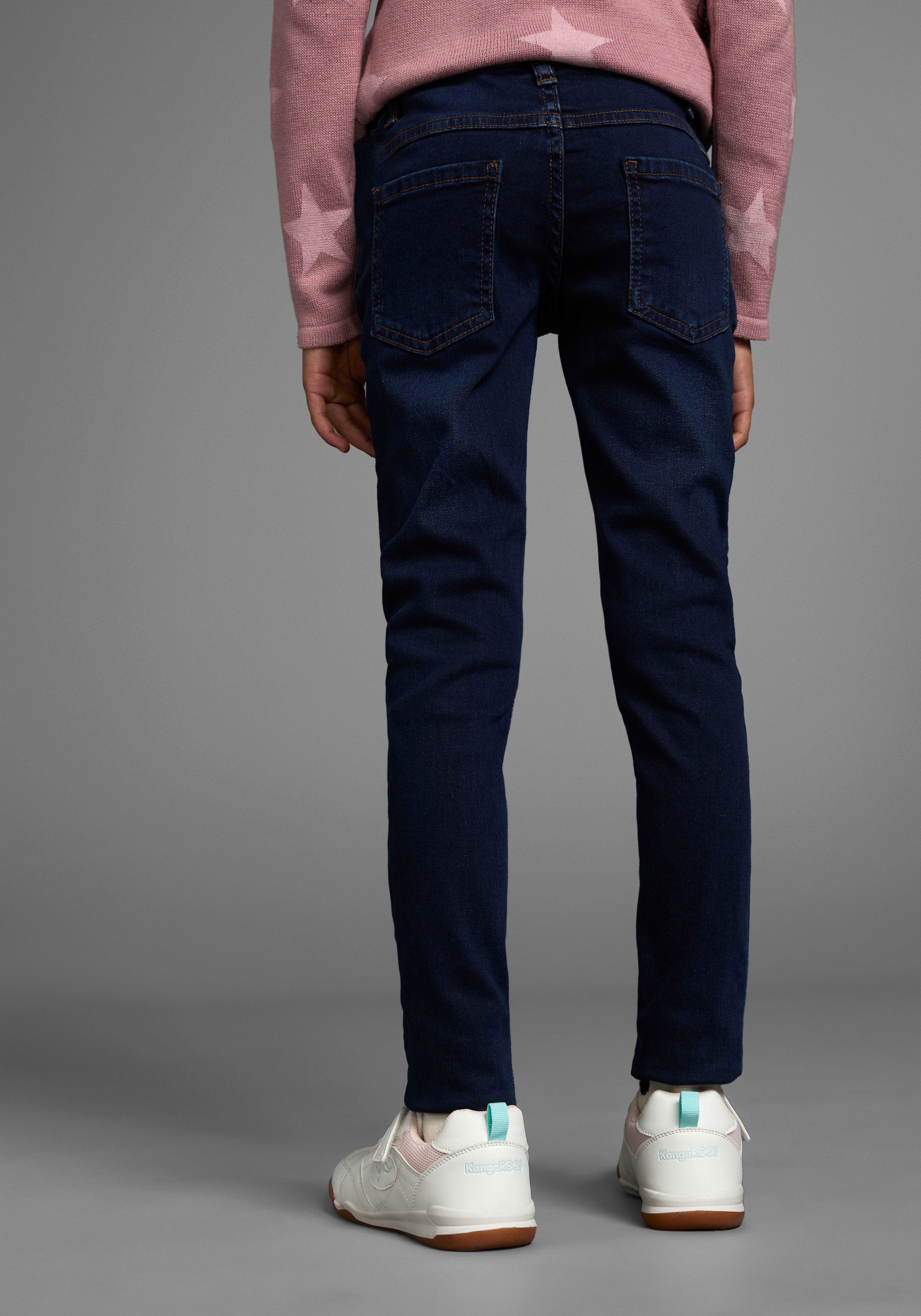 Arizona Jeansjeggings, Stretch-Jeans für Mädchen schmale Passform, elastische Denim-Qualität