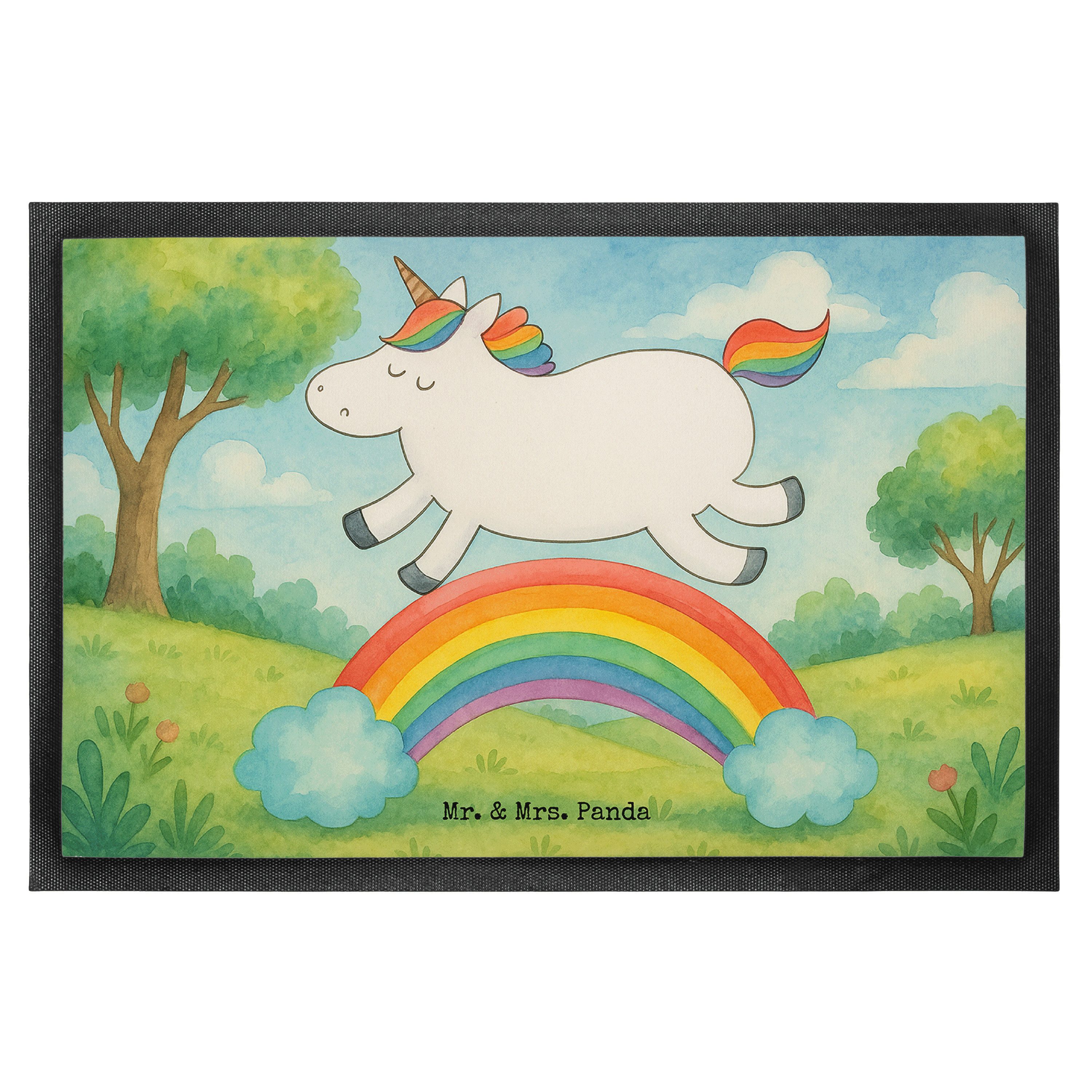 Mr. & Mrs. Panda Fußmatte Einhorn günstig online kaufen