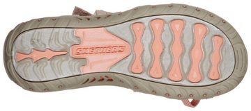 Skechers REGGAE-IRIE MON Sandale, Sommerschuh, Sandalette, Keilabsatz, mit Stretch Fit Funktion