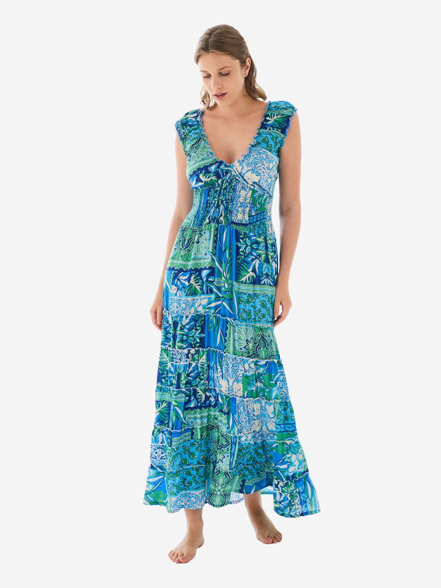 Goldenbay Maxikleid Women's Dress Party-kleid Sommer Sexy