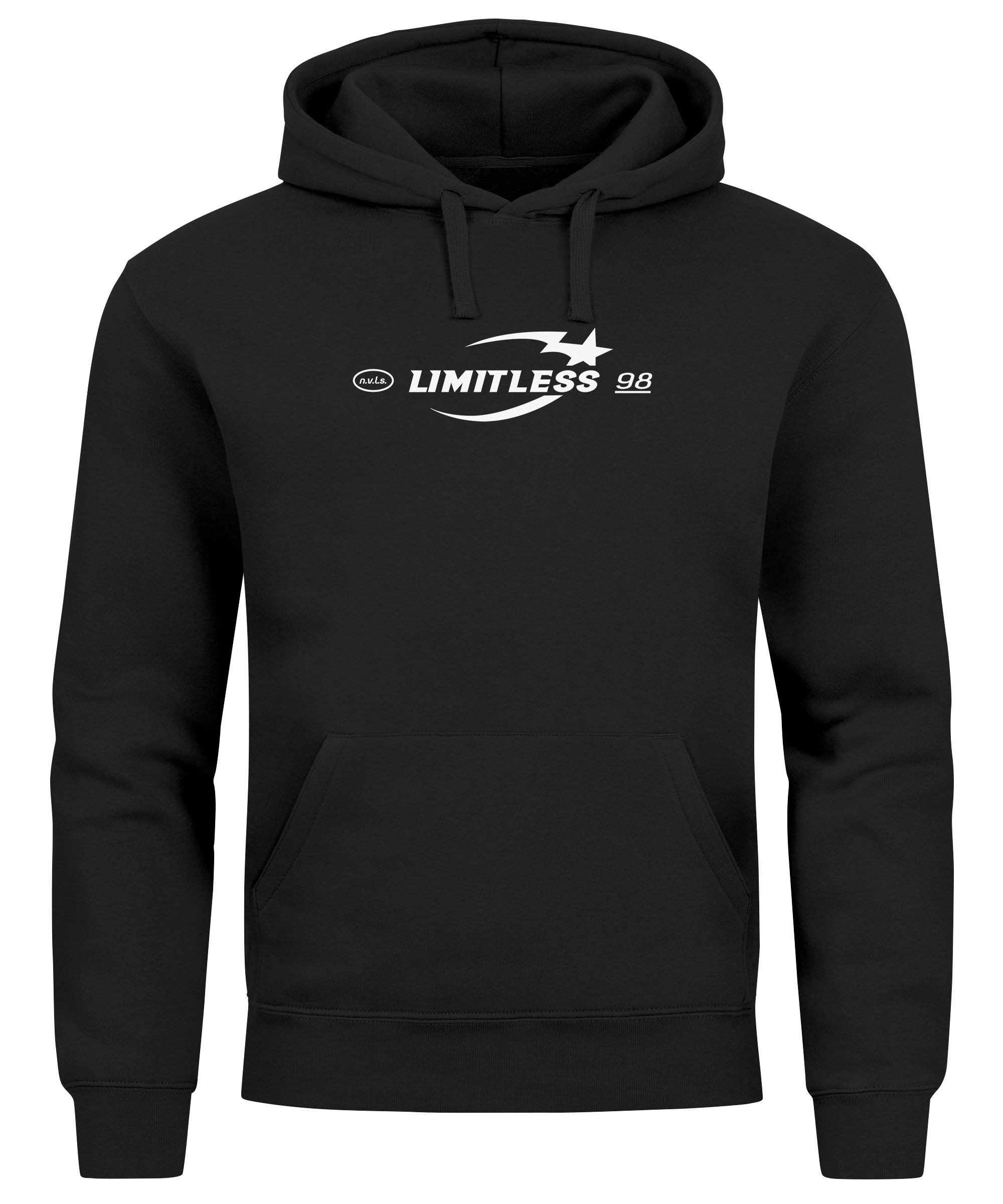 Neverless Hoodie Hoodie Herren Print Limitless günstig online kaufen