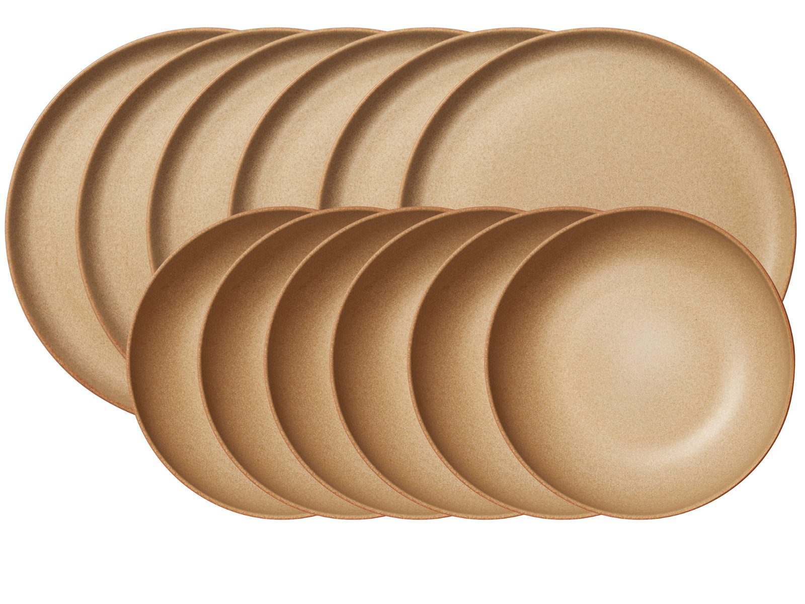 ASA SELECTION Столовый сервиз Saisons Tafelset almond 12tlg, Steinzeug, Geschirr