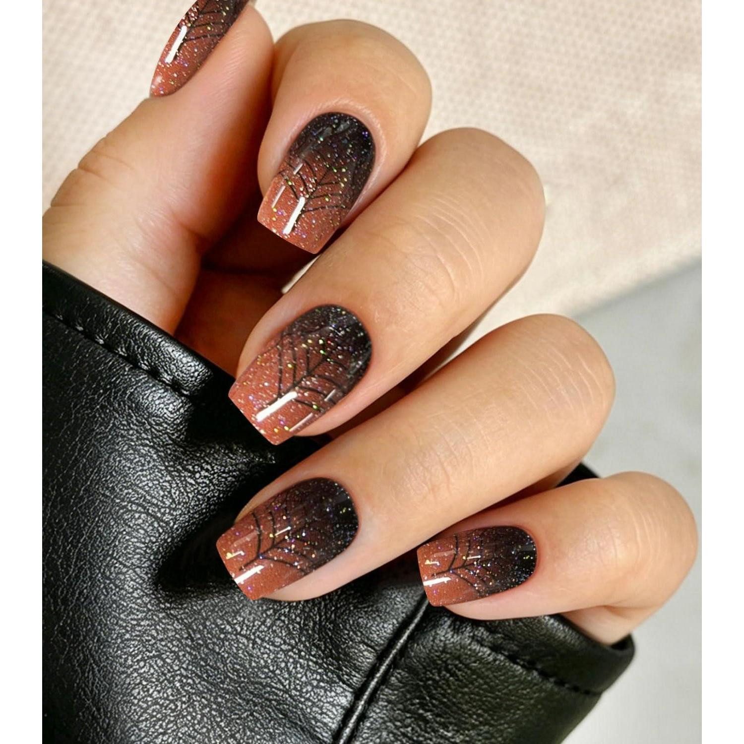 LuxusKollektion Nagel-Tattoo Nagelfolie Halloween Glitzer UV