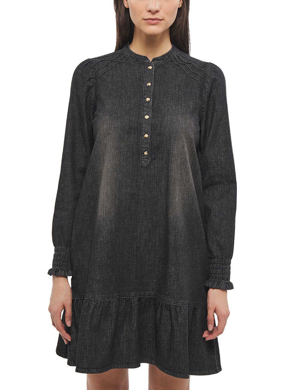 MUSTANG Midikleid Damen Style Frida Denim Dress