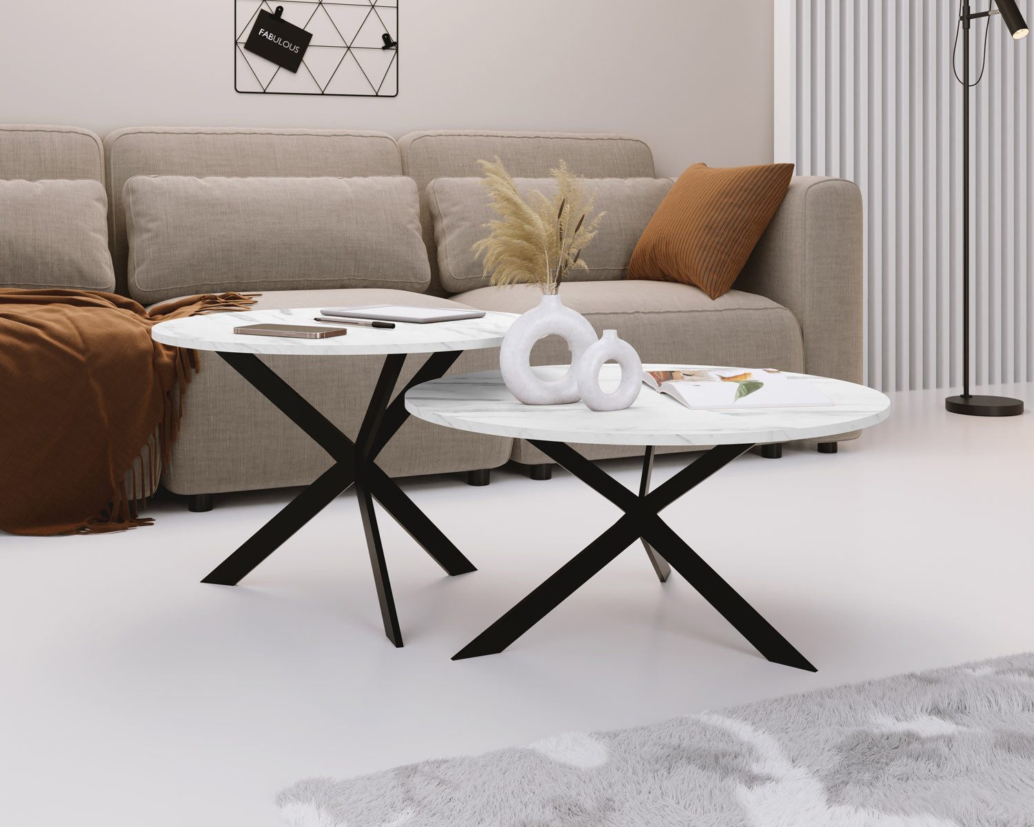 WFL GROUP Couchtisch Lev (Satztisch Set günstig online kaufen