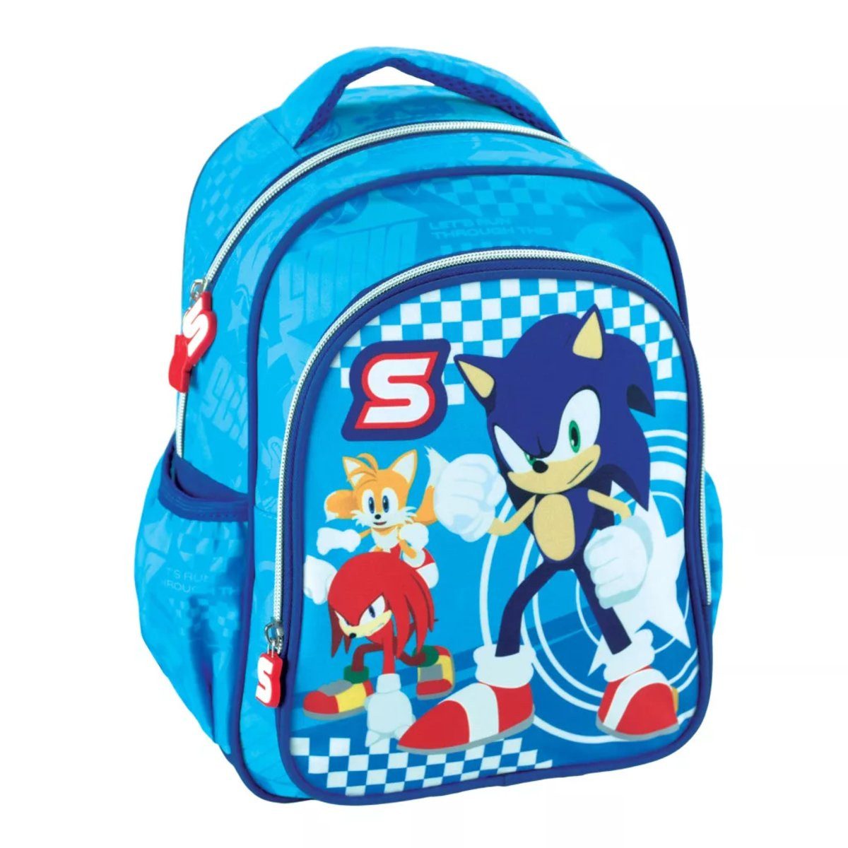 Sonic Kinderrucksack Sonic the Hedgehog Trio Rucksack, Tasche 31 cm (1-tlg)