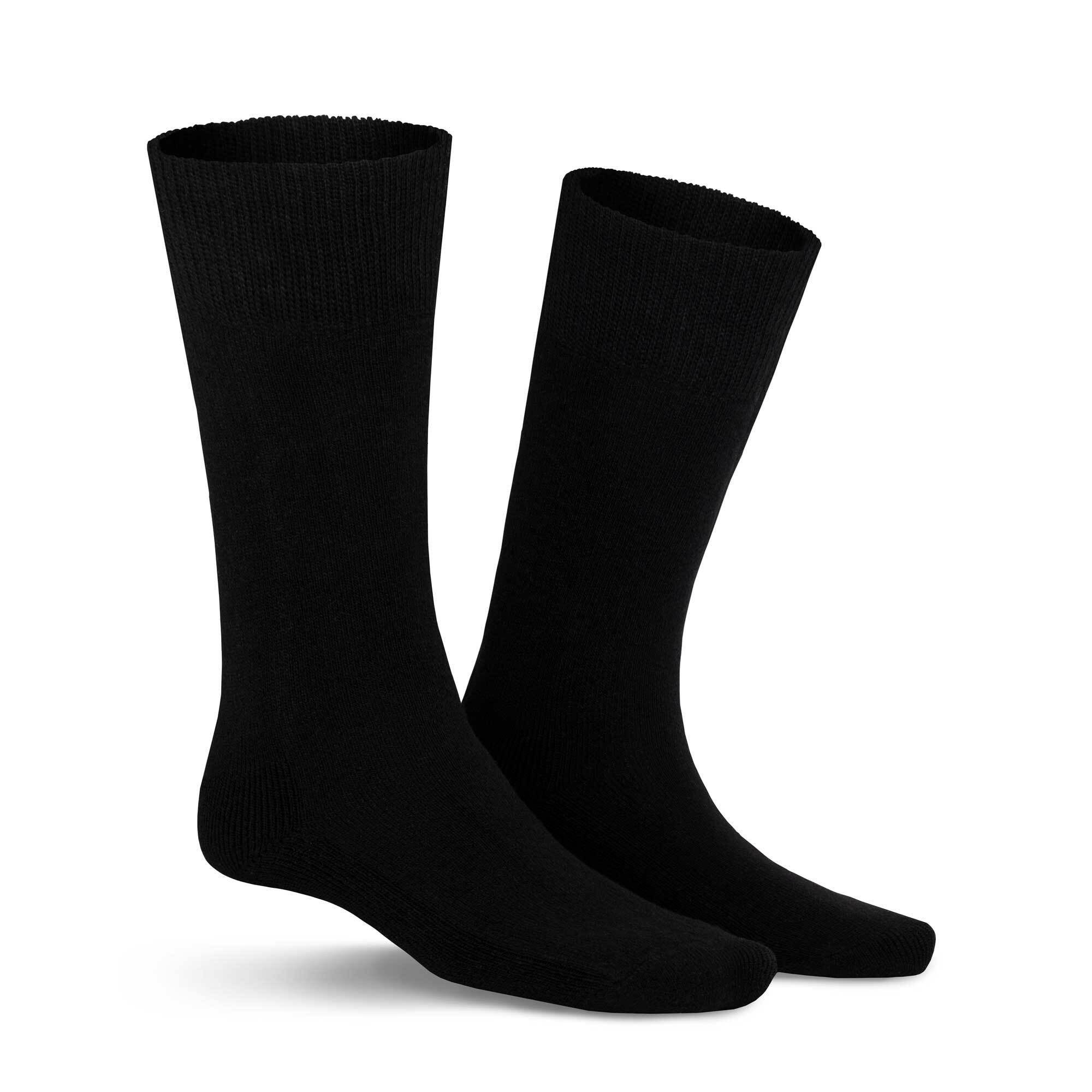 KUNERT Basicsocken Homesocks ABS (1-Paar) Socken mit wärmender Plüschsohle