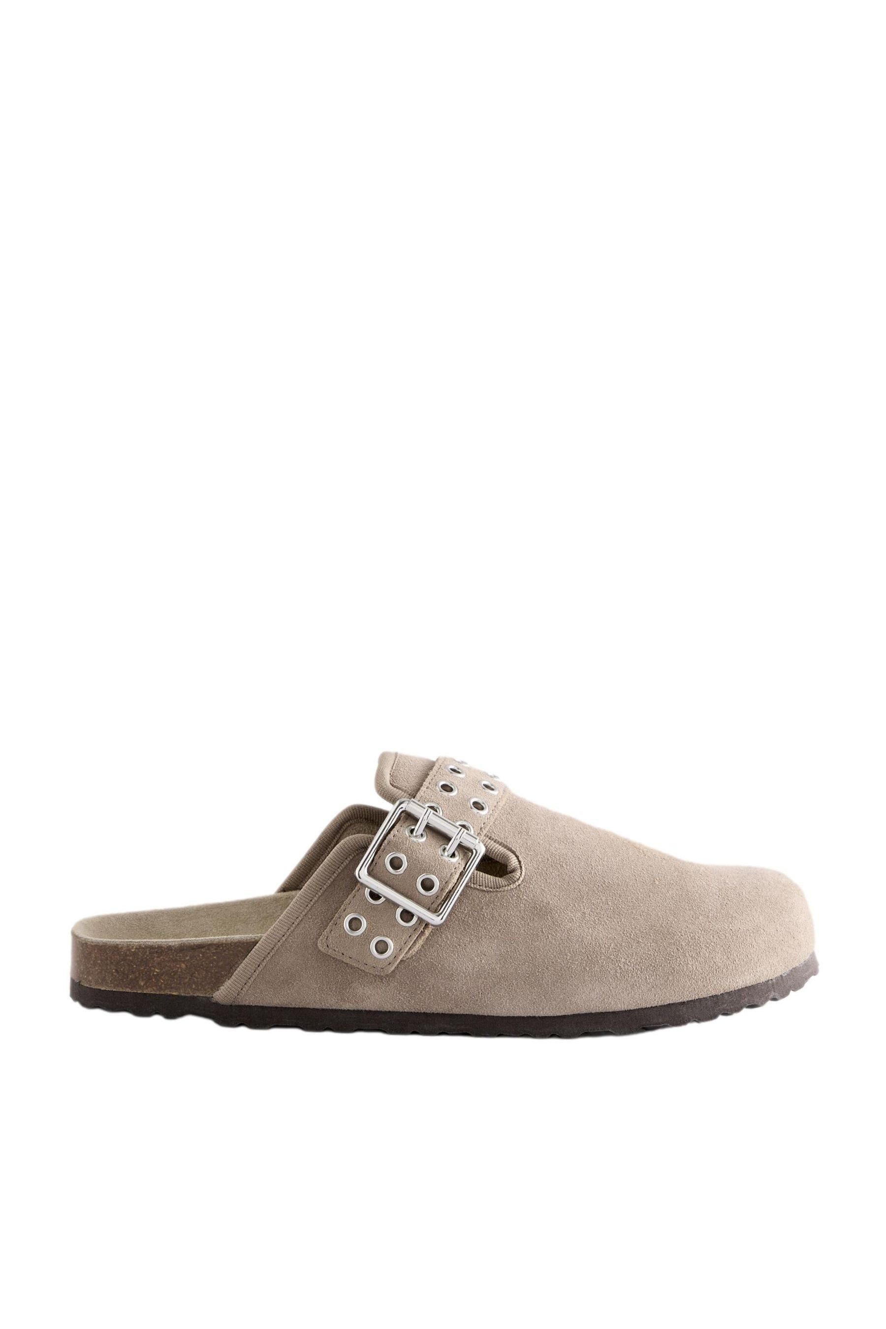 Next Forever Comfort® Leder-Clogs mit Fußbett günstig online kaufen