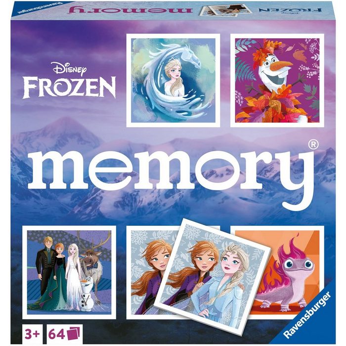 Ravensburger Spiel Merkspiel Disney Frozen memory® Made in Europe FSC® - schützt Wald - weltweit UB11261