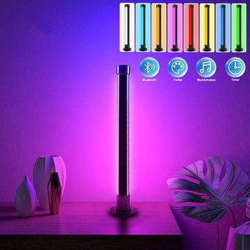 DTC GmbH LED Stripe LED Streifen Smart LED Lightbar 2er,Sync Musik, TV-Hintergrundbeleuchtung, RGB Gaming-Lampe,Gaming Led für TV, PC