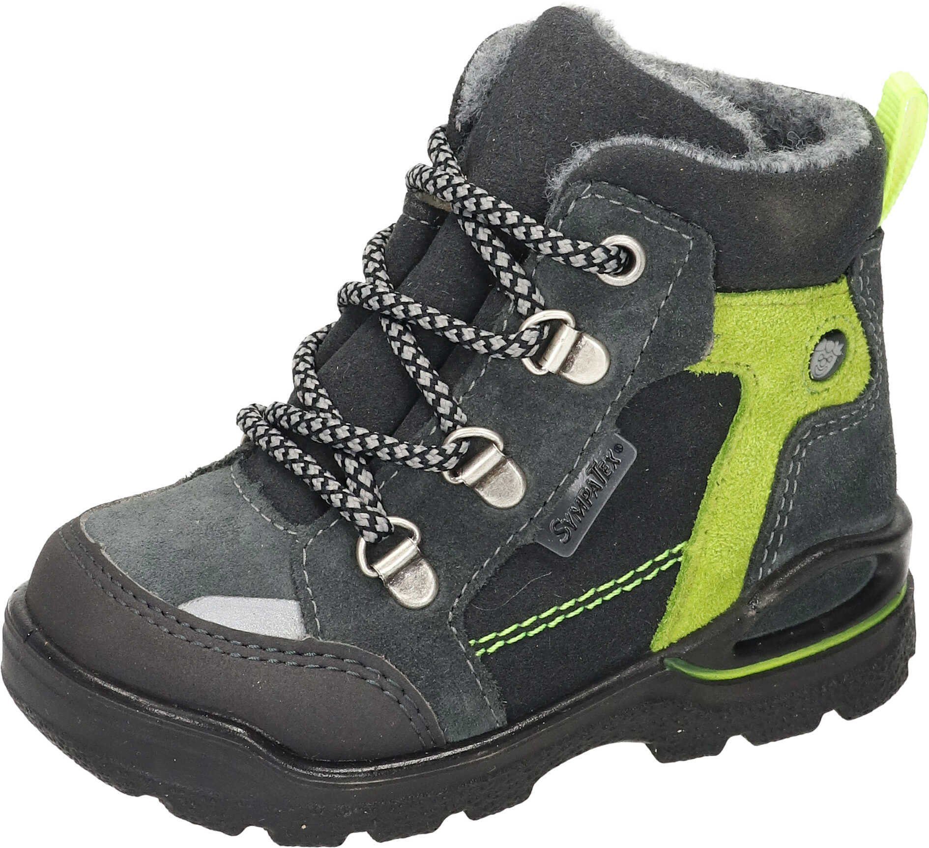 Pepino SYMPATEX Schnürschuh grau mit Stiefel