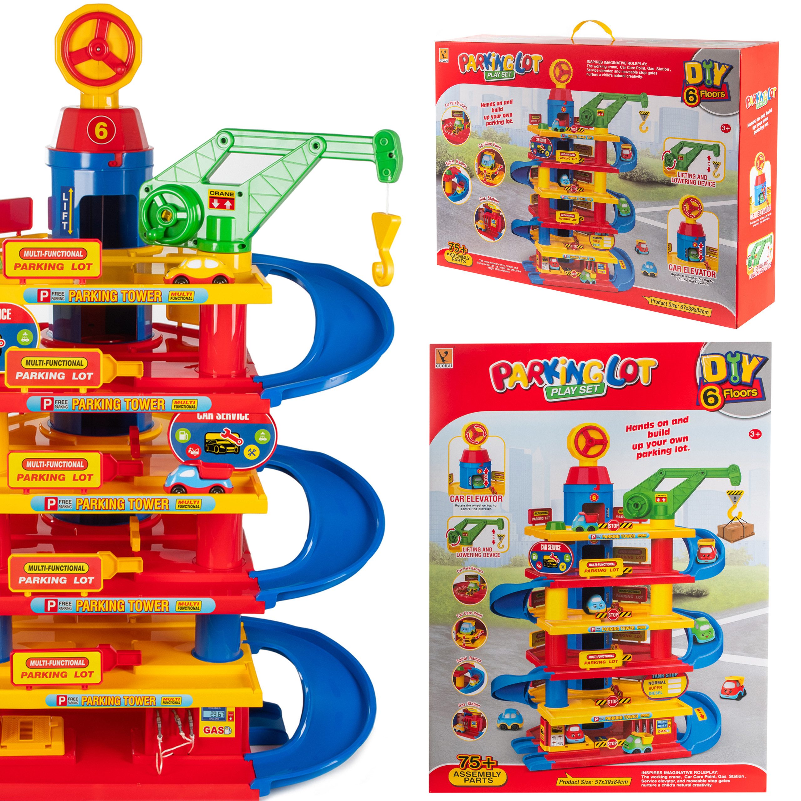 COIL Spiel-Parkgarage Autogarage, Parkhaus, Tower Garage, günstig online kaufen